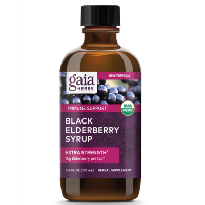 [Gaia] Black Elderberry Syrup 160 mL