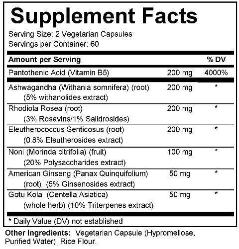 Energy & Stress Adaptogen