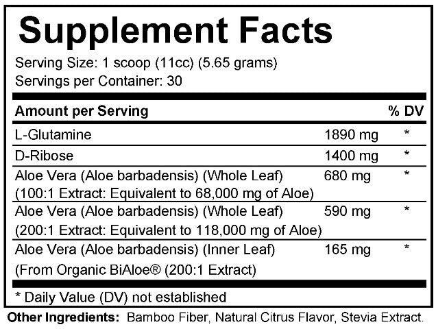 Aloe Glutamine Powder