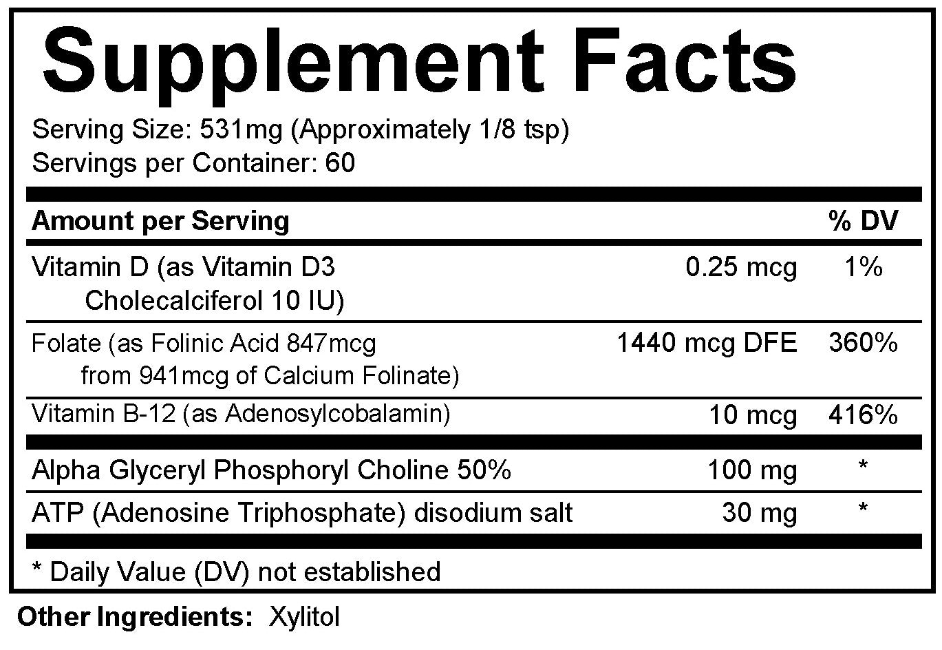 Kid's Neuro Development Support Powder