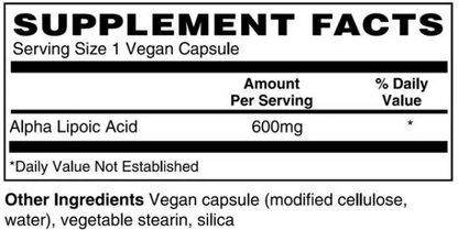 Alpha Lipoic Acid 600mg